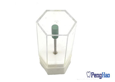 Strumenti abrasivi di biossido di zirconio dentario verde, biossido di zirconio del diamante che lucida la smerigliatrice di Turbo