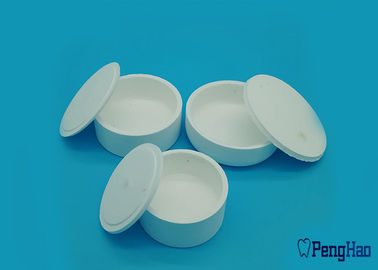 Vassoio dentario premio di sinterizzazione di biossido di zirconio, vassoio ceramico di sinterizzazione del diametro 75mm
