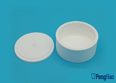 Vassoio dentario premio di sinterizzazione di biossido di zirconio, vassoio ceramico di sinterizzazione del diametro 75mm