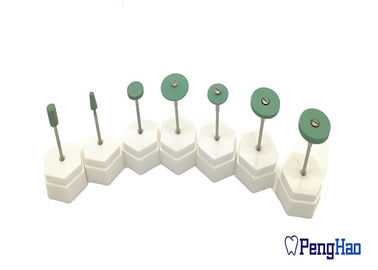Strumenti abrasivi di biossido di zirconio dentario termoresistente, biossido di zirconio ceramico del diamante che frantuma Burs