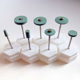 Strumenti abrasivi di biossido di zirconio dentario termoresistente, biossido di zirconio ceramico del diamante che frantuma Burs
