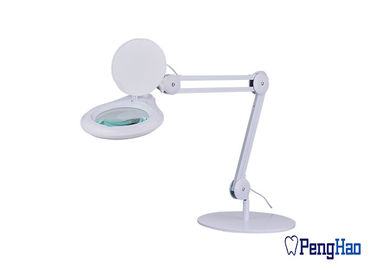 Lampada portatile flessibile della lente di ingrandimento del banco dell'apparecchio d'illuminazione da 3 diottrie con la base pesata