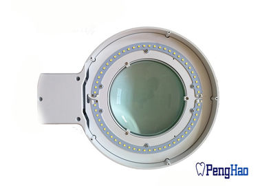 Lampada portatile flessibile della lente di ingrandimento del banco dell'apparecchio d'illuminazione da 3 diottrie con la base pesata