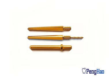 Caviglie dentarie di modello dei denti dell'impianto &amp; dei denti, caviglie d'ottone del laboratorio dentario