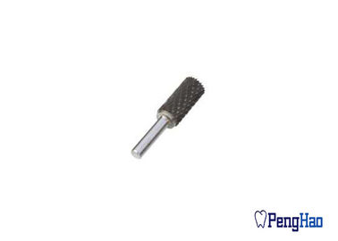 Carburo dentario Burs rotatorio di forma del cilindro degli accessori dell'attrezzatura di laboratorio dell'acciaio di tungsteno