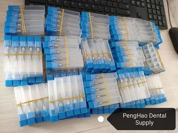 Ufficio dentario di vetro del diamante del rivestimento, strumenti dentari di fresatura per il sistema di Amann Girrbach