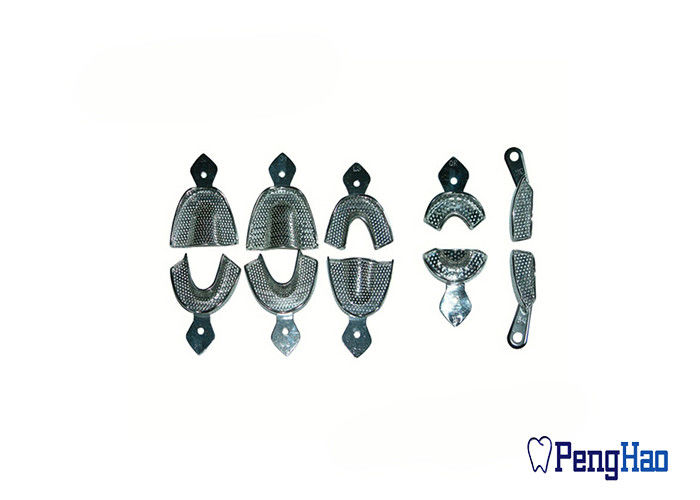 Dimensioni del vassoio dell'impressione degli strumenti dentari del laboratorio dell'acciaio inossidabile/materiali dentari multi facoltative